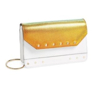 Milly Iridescent crossbody bag
